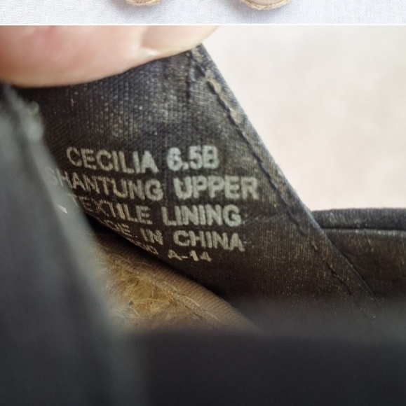 LAUREN Ralph Lauren Women's Black Wedge Espadrilles - Picture 7 of 7